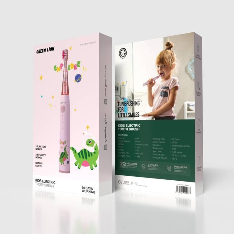 فرشاة أسنان كهربائية للأطفال-للأناث - الصورة 3